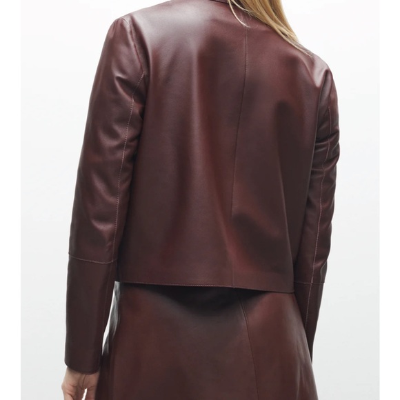 COPY - EMY | Leather Jacket ARMA - Picture 4 of 5